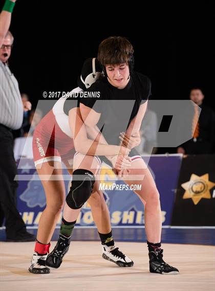 Thumbnail 3 in CIF State Girls Wrestling Championships (Finals) photogallery.