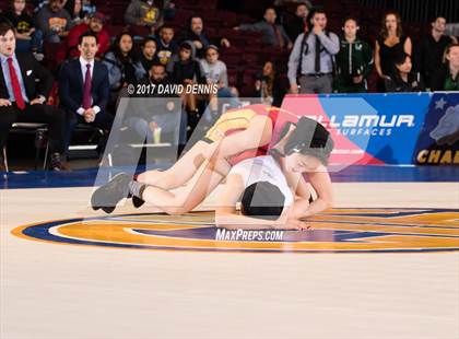 Thumbnail 1 in CIF State Girls Wrestling Championships (Finals) photogallery.
