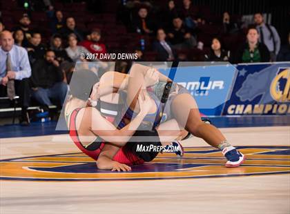 Thumbnail 1 in CIF State Girls Wrestling Championships (Finals) photogallery.