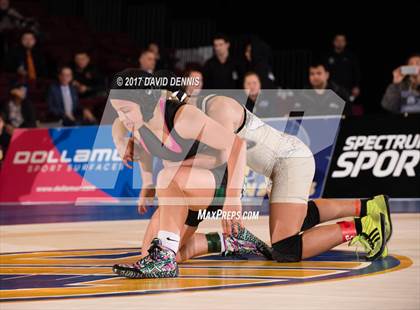 Thumbnail 1 in CIF State Girls Wrestling Championships (Finals) photogallery.