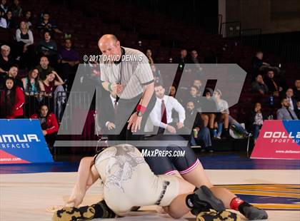 Thumbnail 3 in CIF State Girls Wrestling Championships (Finals) photogallery.