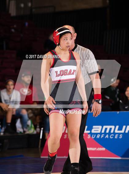 Thumbnail 2 in CIF State Girls Wrestling Championships (Finals) photogallery.