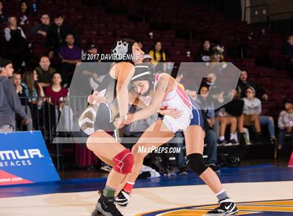 Thumbnail 1 in CIF State Girls Wrestling Championships (Finals) photogallery.