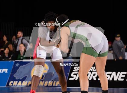 Thumbnail 3 in CIF State Girls Wrestling Championships (Finals) photogallery.