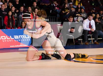 Thumbnail 1 in CIF State Girls Wrestling Championships (Finals) photogallery.