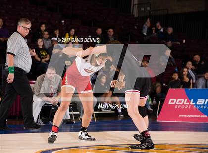 Thumbnail 1 in CIF State Girls Wrestling Championships (Finals) photogallery.