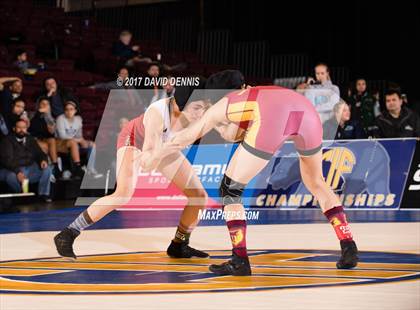 Thumbnail 3 in CIF State Girls Wrestling Championships (Finals) photogallery.