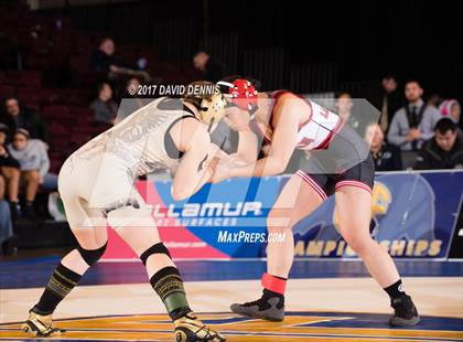 Thumbnail 1 in CIF State Girls Wrestling Championships (Finals) photogallery.
