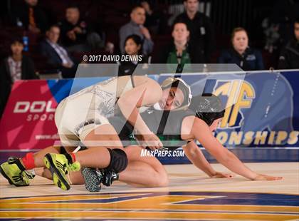 Thumbnail 2 in CIF State Girls Wrestling Championships (Finals) photogallery.