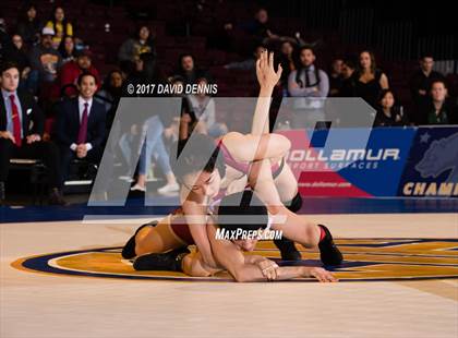 Thumbnail 3 in CIF State Girls Wrestling Championships (Finals) photogallery.