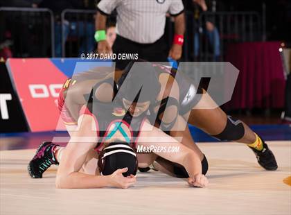 Thumbnail 2 in CIF State Girls Wrestling Championships (Finals) photogallery.