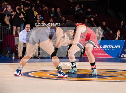 Thumbnail 1 in CIF State Girls Wrestling Championships (Finals) photogallery.