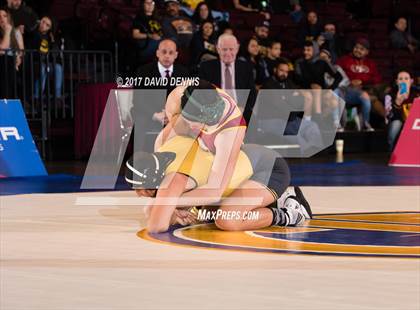 Thumbnail 3 in CIF State Girls Wrestling Championships (Finals) photogallery.