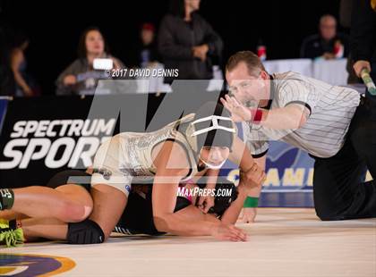 Thumbnail 1 in CIF State Girls Wrestling Championships (Finals) photogallery.