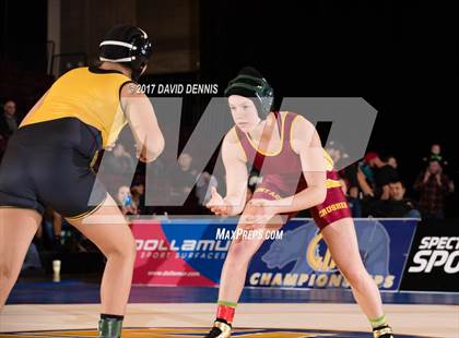 Thumbnail 3 in CIF State Girls Wrestling Championships (Finals) photogallery.