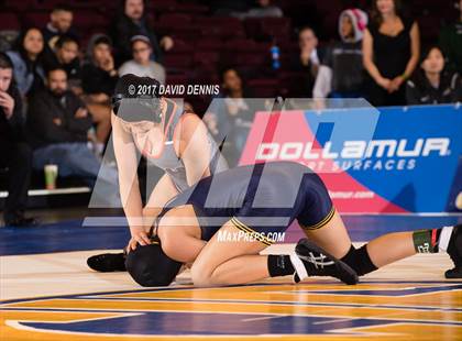 Thumbnail 3 in CIF State Girls Wrestling Championships (Finals) photogallery.