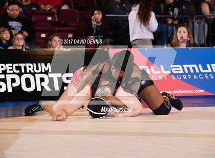 Thumbnail 1 in CIF State Girls Wrestling Championships (Finals) photogallery.