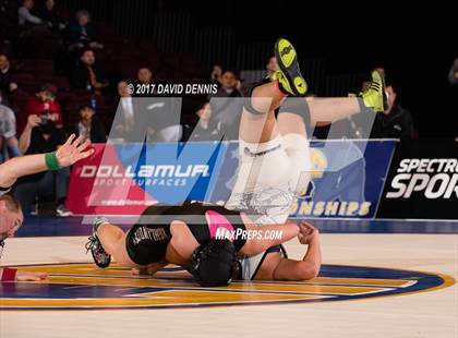 Thumbnail 2 in CIF State Girls Wrestling Championships (Finals) photogallery.