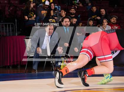 Thumbnail 3 in CIF State Girls Wrestling Championships (Finals) photogallery.