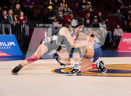 Thumbnail 1 in CIF State Girls Wrestling Championships (Finals) photogallery.