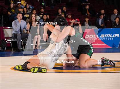 Thumbnail 3 in CIF State Girls Wrestling Championships (Finals) photogallery.