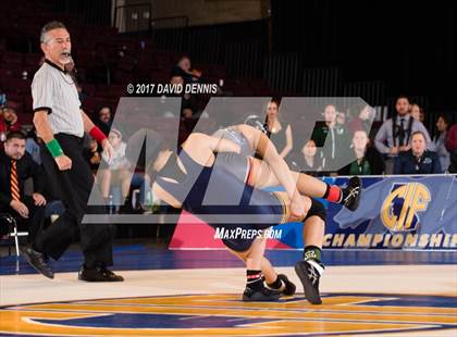 Thumbnail 3 in CIF State Girls Wrestling Championships (Finals) photogallery.