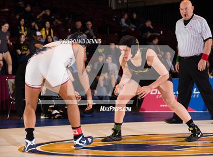 Thumbnail 3 in CIF State Girls Wrestling Championships (Finals) photogallery.