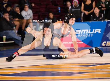Thumbnail 3 in CIF State Girls Wrestling Championships (Finals) photogallery.