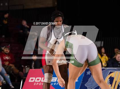 Thumbnail 2 in CIF State Girls Wrestling Championships (Finals) photogallery.