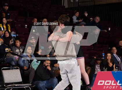 Thumbnail 1 in CIF State Girls Wrestling Championships (Finals) photogallery.
