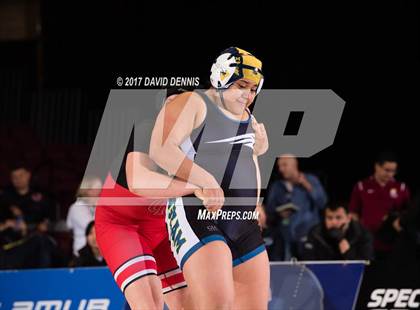 Thumbnail 1 in CIF State Girls Wrestling Championships (Finals) photogallery.