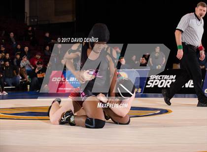 Thumbnail 1 in CIF State Girls Wrestling Championships (Finals) photogallery.