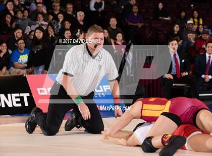 Thumbnail 3 in CIF State Girls Wrestling Championships (Finals) photogallery.