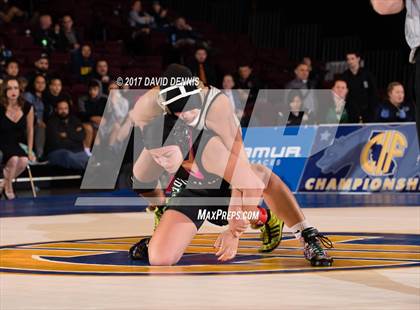 Thumbnail 3 in CIF State Girls Wrestling Championships (Finals) photogallery.