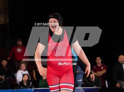 Thumbnail 3 in CIF State Girls Wrestling Championships (Finals) photogallery.