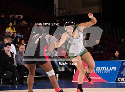 Thumbnail 3 in CIF State Girls Wrestling Championships (Finals) photogallery.