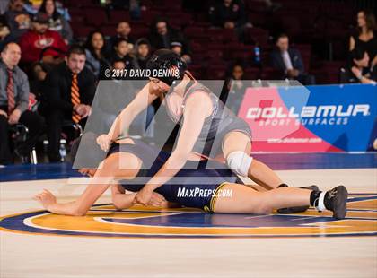 Thumbnail 1 in CIF State Girls Wrestling Championships (Finals) photogallery.