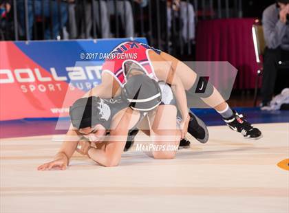 Thumbnail 1 in CIF State Girls Wrestling Championships (Finals) photogallery.