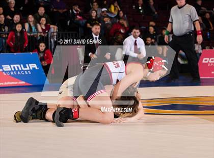 Thumbnail 2 in CIF State Girls Wrestling Championships (Finals) photogallery.