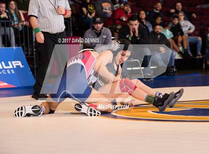 Thumbnail 2 in CIF State Girls Wrestling Championships (Finals) photogallery.