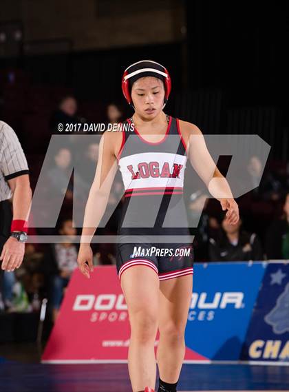 Thumbnail 3 in CIF State Girls Wrestling Championships (Finals) photogallery.