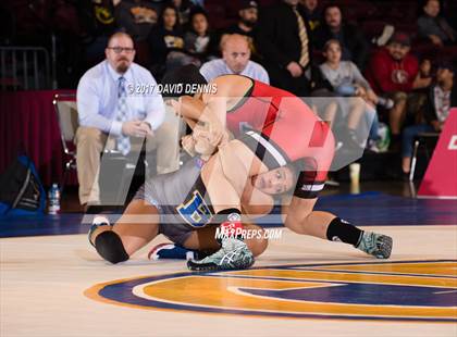 Thumbnail 2 in CIF State Girls Wrestling Championships (Finals) photogallery.