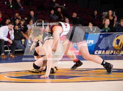 Thumbnail 1 in CIF State Girls Wrestling Championships (Finals) photogallery.