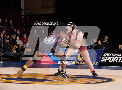 Thumbnail 1 in CIF State Girls Wrestling Championships (Finals) photogallery.