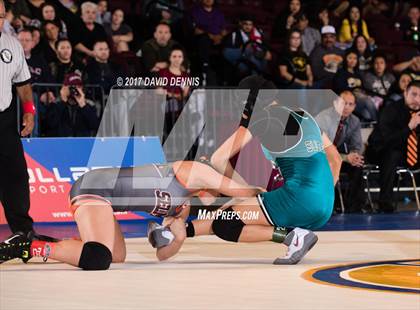 Thumbnail 1 in CIF State Girls Wrestling Championships (Finals) photogallery.