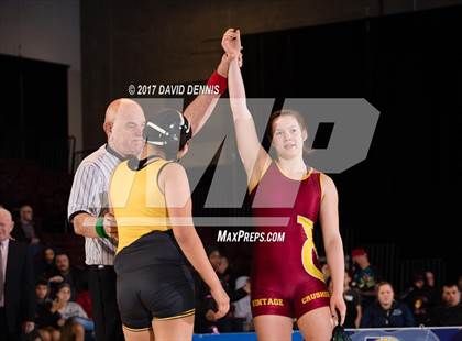 Thumbnail 2 in CIF State Girls Wrestling Championships (Finals) photogallery.