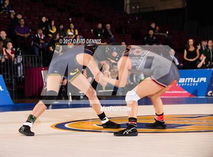 Thumbnail 1 in CIF State Girls Wrestling Championships (Finals) photogallery.