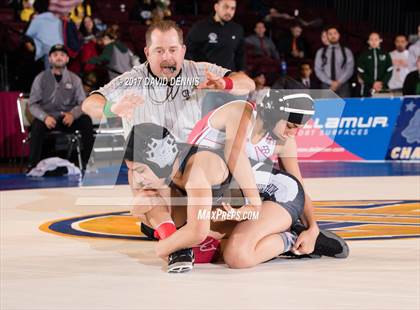 Thumbnail 1 in CIF State Girls Wrestling Championships (Finals) photogallery.
