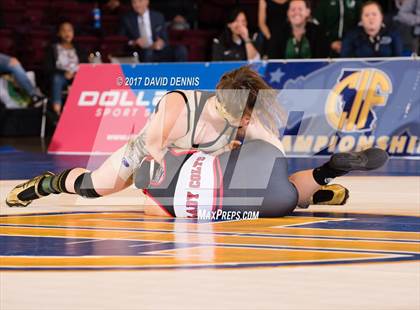 Thumbnail 1 in CIF State Girls Wrestling Championships (Finals) photogallery.