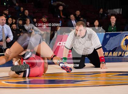 Thumbnail 2 in CIF State Girls Wrestling Championships (Finals) photogallery.